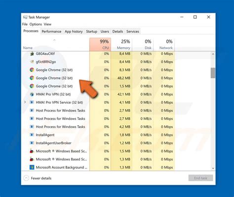 Virus Chrome.exe .